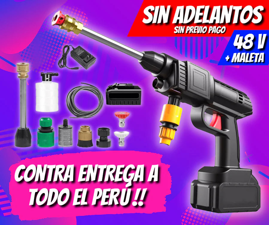 💦HIDROLAVADORA PORTATIL DE 120V XTD + ENVIO GRATIS💦