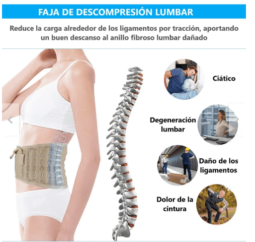 FAJA DE DESCOMPRESIÓN LUMBAR
