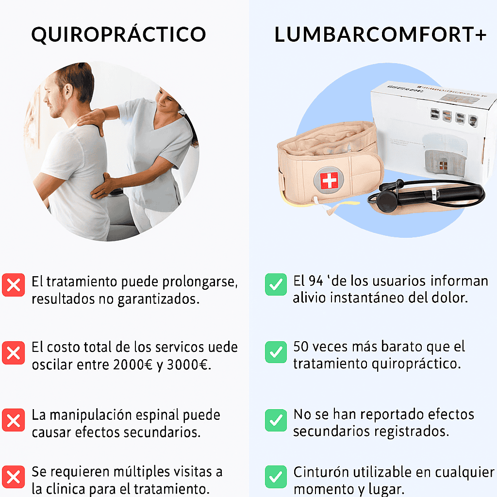 FAJA DE DESCOMPRESIÓN LUMBAR
